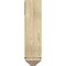 Ekena Millwork Traditional Arts and Crafts Rough Sawn Bracket w/ Offset Brace, Douglas Fir, 8"W x 20"D x 32"H BKT0806X20X32TRA03RDF - alternate 3